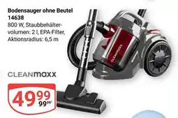 Globus Cleanmaxx bodensauger ohne beutel Angebot