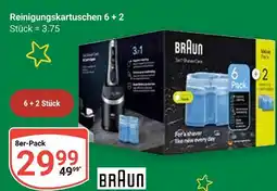 Globus Braun reinigungskartuschen Angebot