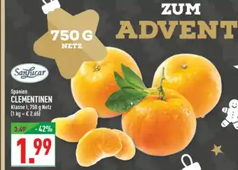 Marktkauf Sanlucar clementinen Angebot