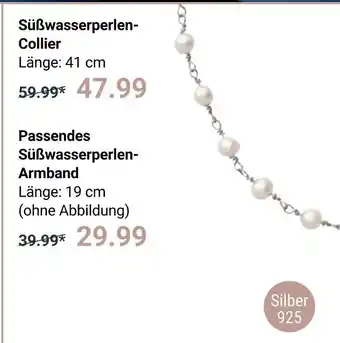 Globus Süßwasserperlen-collier Angebot