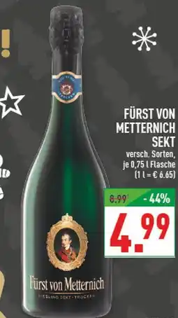 Marktkauf Fürst von metternich sekt Angebot