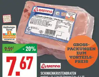Marktkauf Rasting schinkenkrustenbraten Angebot
