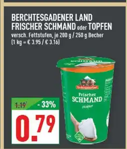 Marktkauf Berchtesgadener land frischer schmand Angebot