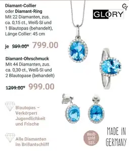 Globus Glory diamant-collier Angebot