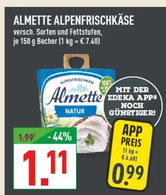 Marktkauf Almette alpenfrischkäse Angebot