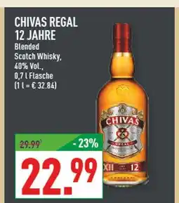 Marktkauf Chivas regal 12 jahre Angebot