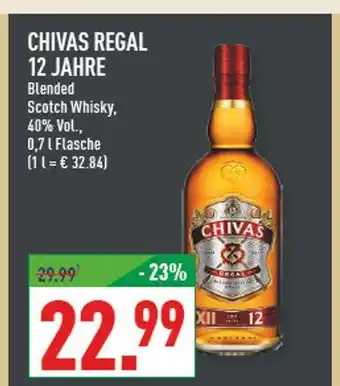 Marktkauf Chivas regal 12 jahre Angebot