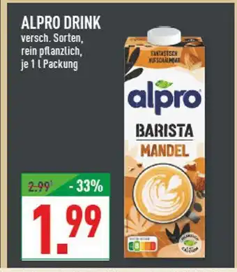 Marktkauf Alpro drink barista mandel Angebot