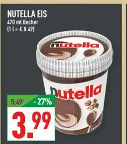 Marktkauf Nutella eis Angebot