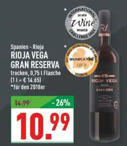Marktkauf Rioja vega gran reserva Angebot