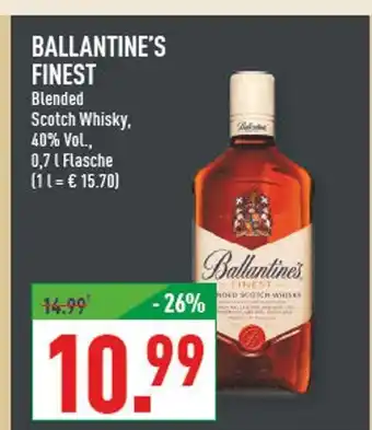 Marktkauf Ballantine's finest Angebot