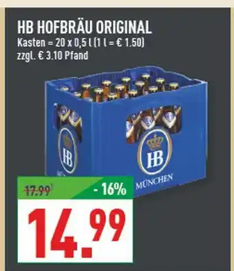 Marktkauf Hb hofbräu original Angebot