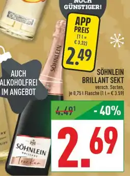 Marktkauf Söhnlein brillant sekt Angebot