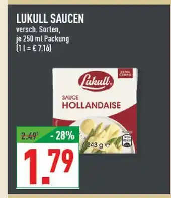 Marktkauf Lukull sauce hollandaise Angebot