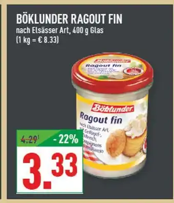 Marktkauf Böklunder ragout fin Angebot