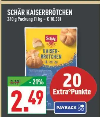 Marktkauf Schär kaiserbrötchen Angebot