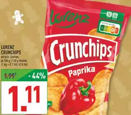 Marktkauf Lorenz crunchips paprika Angebot