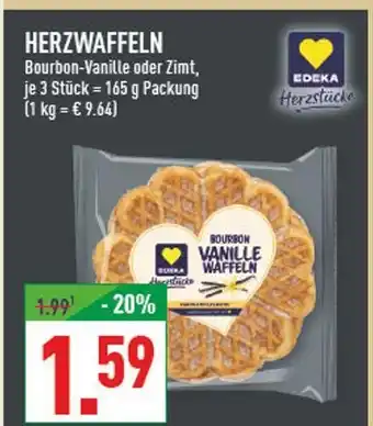 Marktkauf Edeka herzwaffeln bourbon-vanille Angebot
