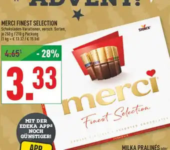 Marktkauf Storck merci finest selection Angebot