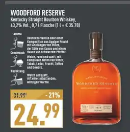Marktkauf Woodford reserve kentucky straight bourbon whiskey Angebot