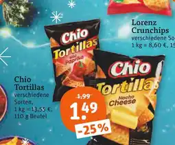 tegut Chio tortillas wild paprika Angebot