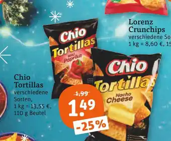 tegut Chio tortillas wild paprika Angebot