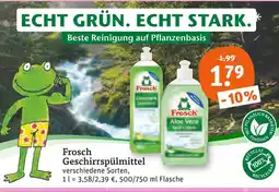 tegut Frosch limone geschirrspülmittel Angebot