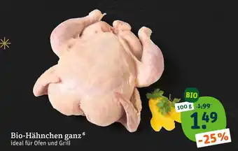 tegut Bio-hähnchen ganz Angebot