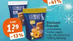 tegut Elephant pretzels Angebot