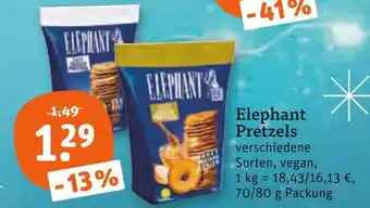 tegut Elephant pretzels Angebot