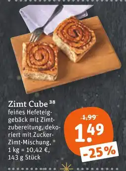 tegut Zimt cube Angebot