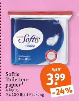 tegut Hakle softis toilettenpapier Angebot