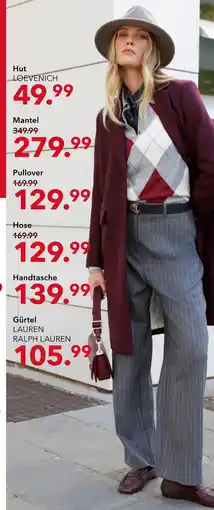 Peek & Cloppenburg Hamburg Mantel Angebot