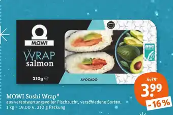 tegut Mowi sushi wrap Angebot