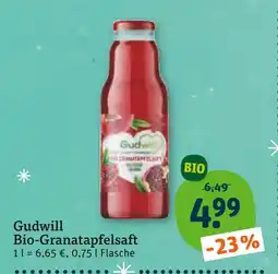 tegut Gudwill bio-granatapfelsaft Angebot