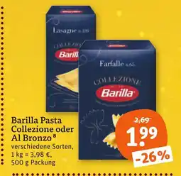 tegut Barilla pasta collezione Angebot