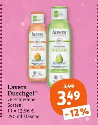 tegut Lavera duschgel Angebot