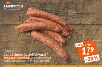 tegut Tegut... landprimus kartoffelwurst Angebot