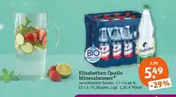 tegut Elisabethen quelle mineralwasser Angebot