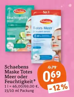 tegut Schaebens maske totes meer Angebot