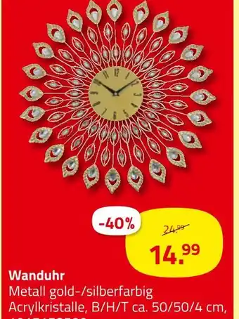 ROLLER Wanduhr Angebot