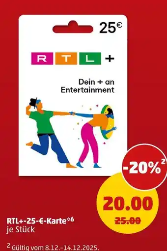 PENNY Rtl+ geschenkgutschein Angebot