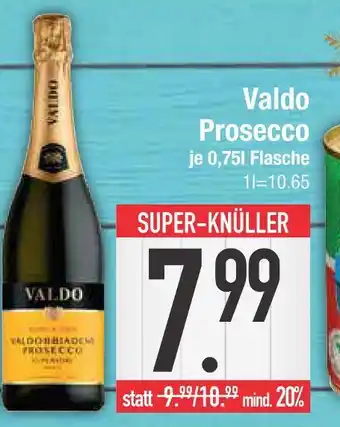 Edeka Valdo prosecco Angebot