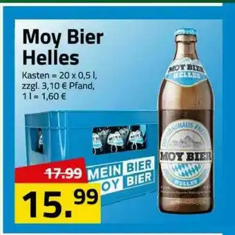 Logo Getränkemarkt Moy Bier Helles Angebot