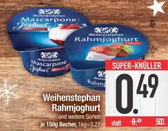 Edeka Weihenstephan rahmjoghurt Angebot