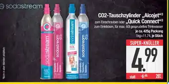 Edeka Sodastream co2-tauschzylinder alcojet Angebot