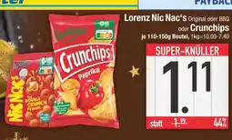 Edeka Lorenz nic nac's oder crunchips Angebot