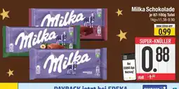 Edeka Milka schokolade Angebot