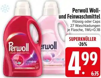Edeka Perwoll woll- und feinwaschmittel Angebot