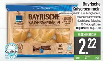 Edeka Edeka bayrische kaisersemmeln Angebot